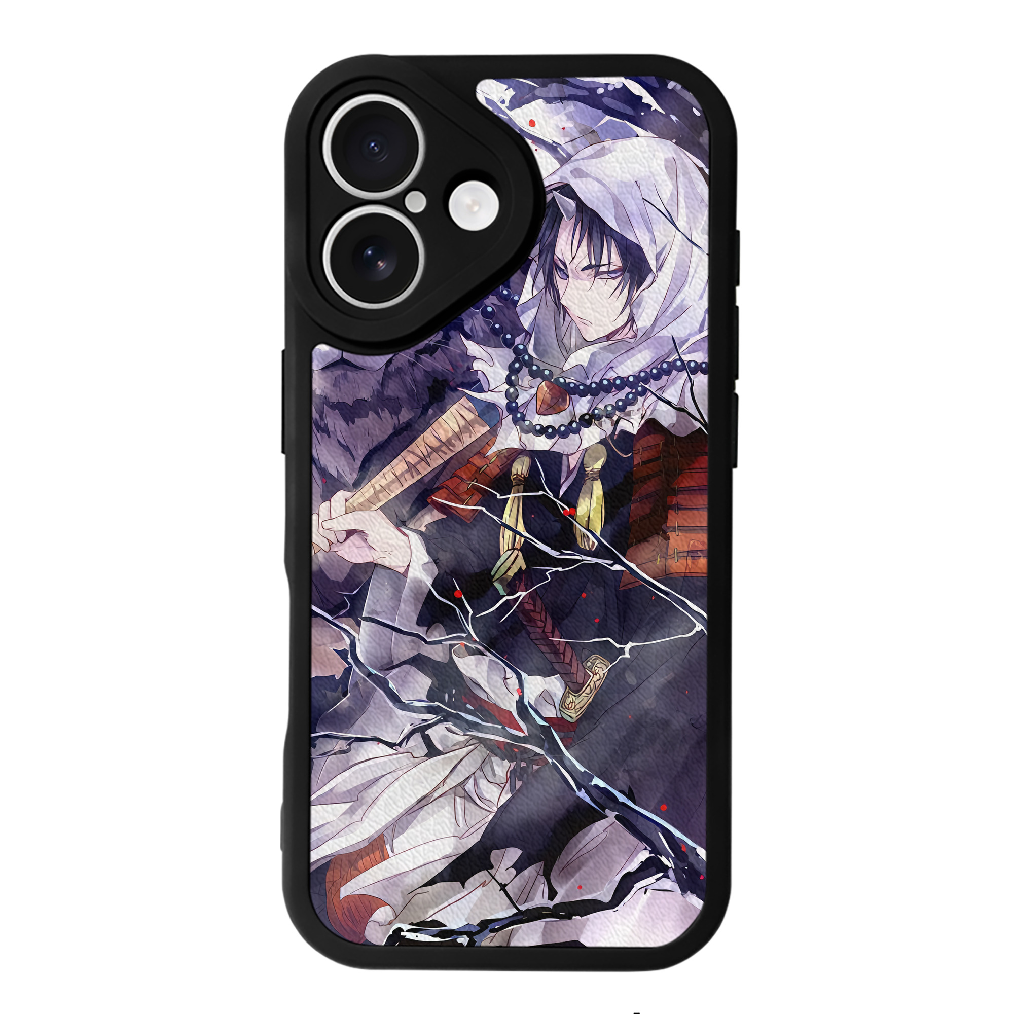 （画像用） 刀剣乱舞 Touken Ranbu 【iPhone 16シリーズ対応】シリコンスマホケース（レザー調） 材質：シリコン